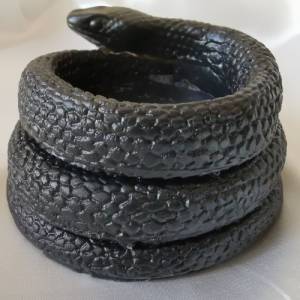 Teelichthalter Schlange Schlangenform aus Resin Epoxidharz in mehreren Varianten Bild 9