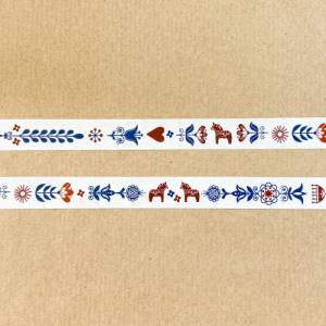 Washi Tape | Skandinavian Folklore | 10 m | Aufkleber | Bulletjournal | Journal Sticker | Watercolor Bild 4