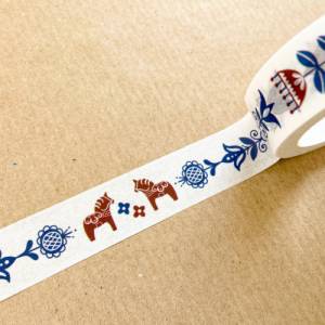 Washi Tape | Skandinavian Folklore | 10 m | Aufkleber | Bulletjournal | Journal Sticker | Watercolor Bild 5