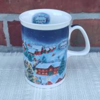 Vintage Kaffeebecher - Weihnachten - Glühweinbecher Bild 1