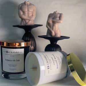 Curvy Body Torso Candle Set | Deko Körperkerze Sojawachs | Mann & Frau | Handmade, Hochzeit Geschenk Bild 4