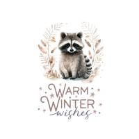 Hoodie Damen- Sweater mit Kängurutasche & einzigartigen Prints ,,Warm Winter'' Bild 6