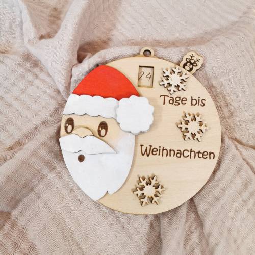 Weihnachts Countdown | Christmas countdown | Baumschmuck | Drehscheibe