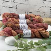 Handgefärbtes Baumwollgarn "Herbst" aus 100% Baumwolle Bild 7
