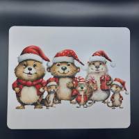 Mousepad, Mauspad, Weihnachten, Weihnachtsmaus, Advent, Weihnachtsmäuse Bild 2