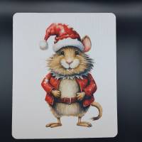 Mousepad, Mauspad, Weihnachten, Weihnachtsmaus, Advent, Weihnachtsmäuse Bild 3
