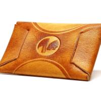 Karten Etui Geldbörse Echtes Leder Cards and Cash Yin Yang Light by Vickys World - Card Wallet Bag Bild 5