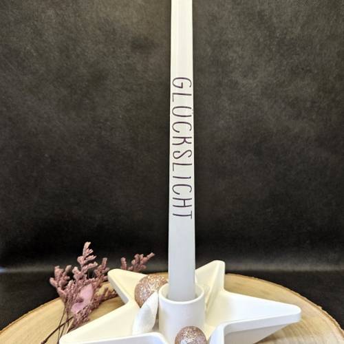 Einzigartiger Kerzenhalter in Sternform - Das perfekte Accessoire für gemütliches Licht und Wärme