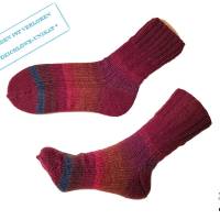 Handgestrickte Socken Gr. 38/39 Bild 1