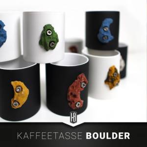 Kaffeetasse mit Klettergriff aus dem Boulder Sport Bild 5