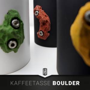 Kaffeetasse mit Klettergriff aus dem Boulder Sport Bild 7