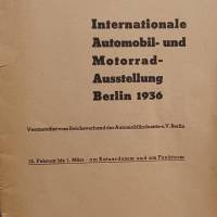 Internationale Automobil- und Motorad- Ausstellung Berlin 1936 Bild 2