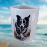 Tasse - Becher - Border Collie - Hundemotiv - Fototasse mit Spruch - Geschenk für Hundefreunde Bild 2