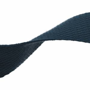 1,19EUR/m  5m Gurtband Polycotton dunkelblau 40mm Bild 1