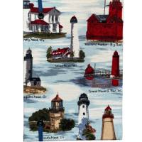 Notizbuch Kladde "Lighthouses" Leuchttürme USA Meer Bild 3
