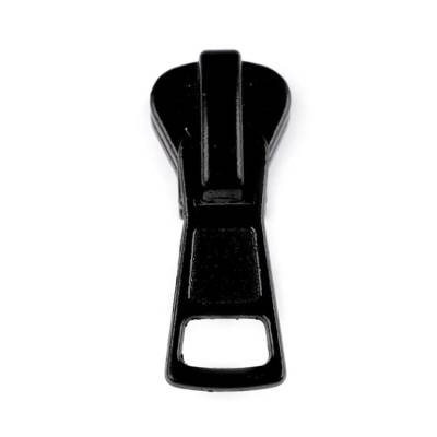 Automatikschieber für Endlosreißverschluss mit 8 mm Raupe Schwarz