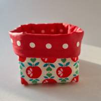 Mini-Utensilo, Geschenkverpackung - Äpfel & rote Dots - von he-ART by helen hesse Bild 1