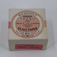 Vintage Whatman Glaspapier Bild 3