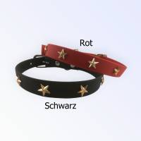 Hundehalsband mit Sternen in kupfer/19mm breit/Gr. M 33-45cm aus BioThane/ Zaumschnalle Stahl/Edelstahl/in 10 Farben Bild 9