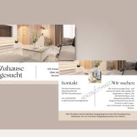 Personalisierte Flyer für die Wohnungssuche | Digitale Druckdatei mit deinem Wunschtext Bild 7