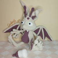 Gargoyle - Baby - Rüdiger, gehäkelte Dekofigur, Handmade Bild 1