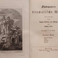 Neue Ausgabe in 9 Bänden  - Shakspeare`s dramatische Werke  1867 Bild 2