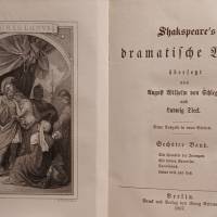 Neue Ausgabe in 9 Bänden  - Shakspeare`s dramatische Werke  1867 Bild 3
