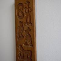 beidseitige alte Holzform Springerle 11 Figuren Bild 4