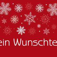 Banner Winterzeit 100 x 50 cm - personalisierbar | Schneesterne - personalisierbar mit Wunschtext Bild 10