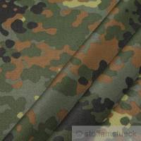 Stoff Baumwolle Polyester Flecktarn Deutschland Camouflage Tarndruck reißfest Bild 1