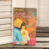 Notizbuch "Jubel um Tanja" aus altem Kinderbuch von 1975 mit vintage Flair Bild 1