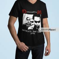 Depeche Mode 2024 Unisex V-Neck Konzert T-Shirt Memento Mori Bild 1