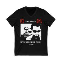 Depeche Mode 2024 Unisex V-Neck Konzert T-Shirt Memento Mori Bild 2