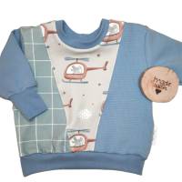 Babykleidung, Babyset 3-teilig, Pumphose, Sweatshirt, Größe 68 Bild 3