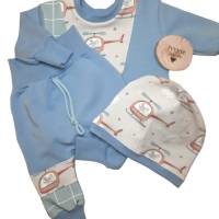 Babykleidung, Babyset 3-teilig, Pumphose, Sweatshirt, Größe 68 Bild 6