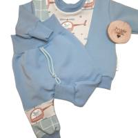 Babykleidung, Babyset 3-teilig, Pumphose, Sweatshirt, Größe 68 Bild 8