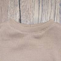 Pullover aus Waffeljersey in sandbraun - Größe 56 Bild 4