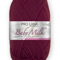 Pro LANA Baby Milk Babywolle für extra weiche Kuschelstunden 38-bordeaux Bild 1