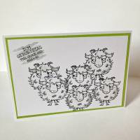 Geburtstagskarte Kindergeburtstag Karte Tiere Glückwunschkarte Karte handgefertigt Bild 1