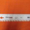Baumwolle " Judith" Punkte/Tupfen  2mm  orange/weiß Oeko-Tex Standard 100(1m/8,-€) Bild 4