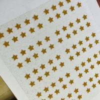 100 Stück Sterne Größe 10 mm in zwei Farben -Bügelbild 1 cm Sterne in Wunschfarben - Applikation zum aufbügeln Bild 8
