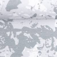 Sweat Kuschelsweat Montreal angeraut abstrakt, grau Oeko-Tex Standard 100 (1m/19,00€) Bild 3