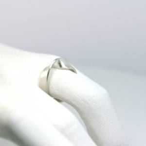Hand geschmiedeter Ring Möbiusband 925 Silber Bild 6