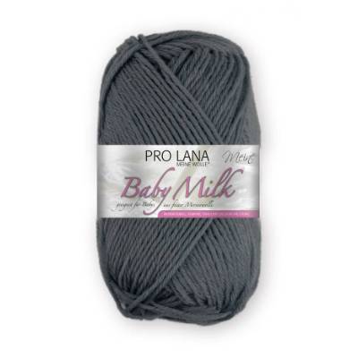 Pro LANA Baby Milk Babywolle für extra weiche Kuschelstunden 97-anthrazit