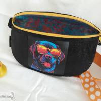 Coole Bauchtasche: chickes, trendiges Accessoire (nicht nur) für Labrador-Freunde I Gürteltasche I Hüfttasche I Slingbag Bild 3