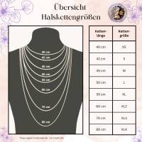 Keltische Blume des Lebens Halskette mit Lava & Amethyst Perlen /Keltische Thread Kette/ Rustikaler Schmuckset Bild 10