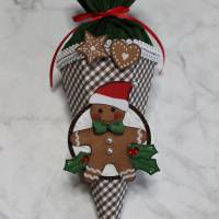 Mini-Schultüte „Motivauswahl Weihnachtszeit", Geschenkverpackung Bild 6