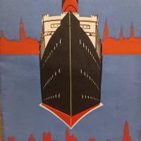 Cunard Line- mit Fahrplan  - Hamburg - New York - Canada - 1925 Bild 1