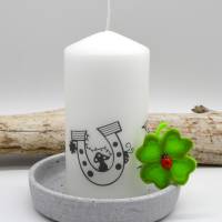 Vorlage für Kerzentattoo Glück pdf Advent Kerzensticker für Wasserschiebefolie Bild 5