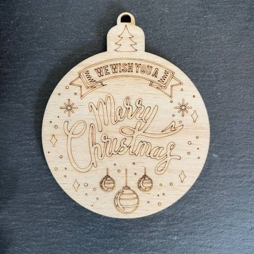 Weihnachtskugeln Weihnachtsbaumanhänger Christbaumkugel aus Holz